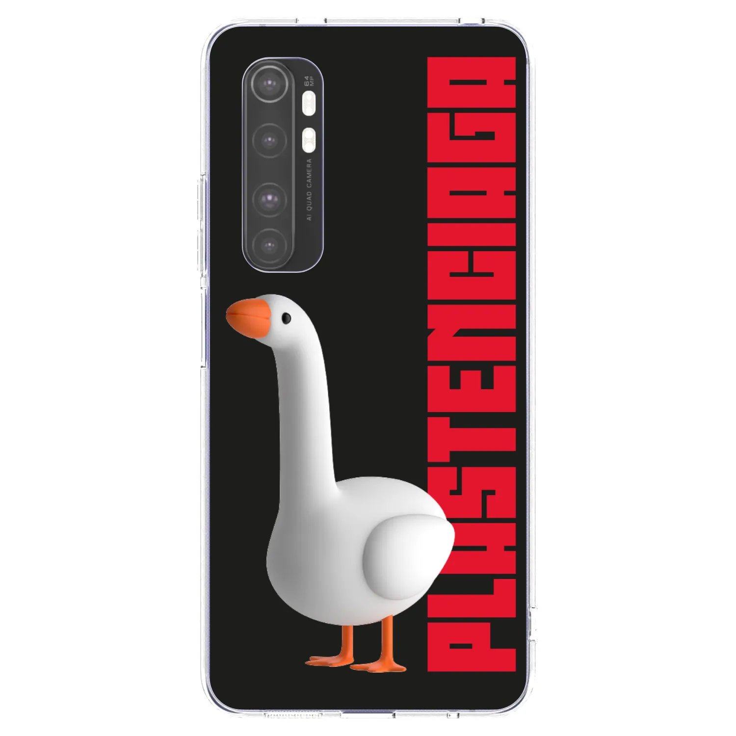 Picasee silikonowe przeźroczyste etui na Xiaomi Mi Note 10 Lite - Kiky Ricky