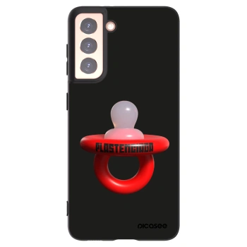 Picasee silikonowe czarne etui na Samsung Galaxy S21 5G G991B - Le Dudel