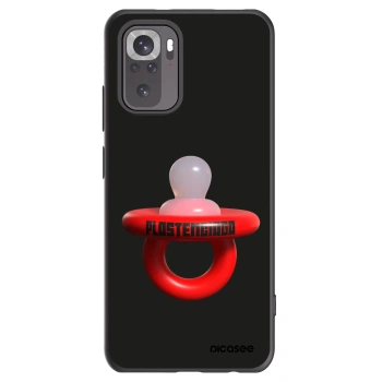 Picasee silikonowe czarne etui na Xiaomi Redmi Note 10 - Le Dudel