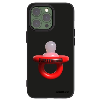 Picasee silikonowe czarne etui na Apple iPhone 13 Pro - Le Dudel