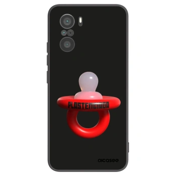 Picasee silikonowe czarne etui na Xiaomi Poco F3 - Le Dudel