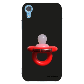 Picasee silikonowe przeźroczyste etui na Apple iPhone XR - Le Dudel