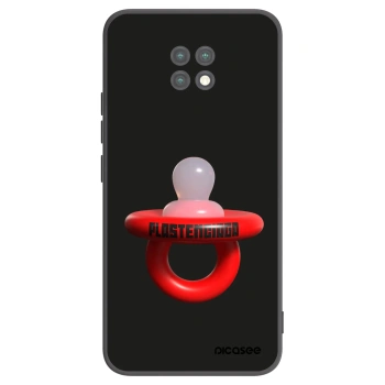 Picasee silikonowe czarne etui na Xiaomi Redmi Note 9T - Le Dudel