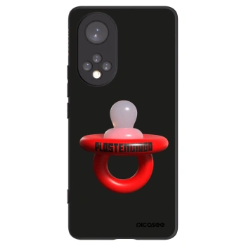 Picasee silikonowe czarne etui na Honor 50 5G - Le Dudel