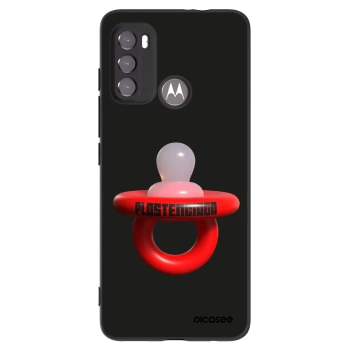Picasee silikonowe czarne etui na Motorola Moto G60 - Le Dudel