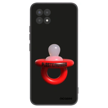 Picasee silikonowe czarne etui na Realme 8i - Le Dudel