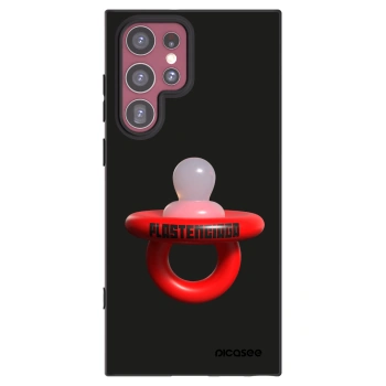 Picasee silikonowe czarne etui na Samsung Galaxy S22 Ultra 5G - Le Dudel