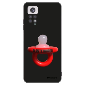Picasee silikonowe czarne etui na Xiaomi Redmi Note 11 - Le Dudel