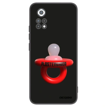 Picasee silikonowe czarne etui na Xiaomi Poco X4 Pro 5G - Le Dudel