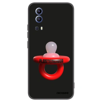 Picasee silikonowe czarne etui na Vivo Y52 5G - Le Dudel