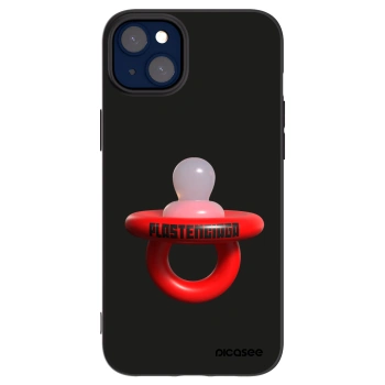 Picasee silikonowe czarne etui na Apple iPhone 14 Plus - Le Dudel