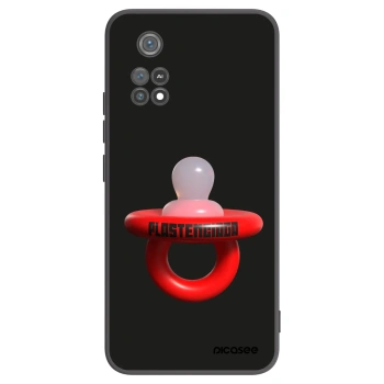 Picasee silikonowe czarne etui na Xiaomi Poco M4 Pro - Le Dudel