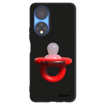 Picasee silikonowe czarne etui na Honor X7 - Le Dudel