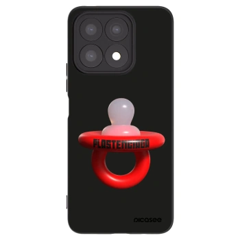 Picasee silikonowe czarne etui na Honor X8a - Le Dudel