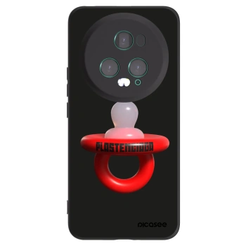 Picasee silikonowe czarne etui na Honor Magic5 Pro - Le Dudel