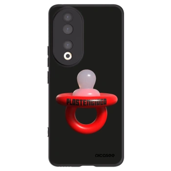 Picasee silikonowe czarne etui na Honor 90 5G - Le Dudel