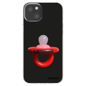 Picasee silikonowe przeźroczyste etui na Apple iPhone 15 Plus - Le Dudel
