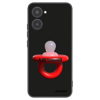 Picasee silikonowe czarne etui na Realme 10 4G - Le Dudel