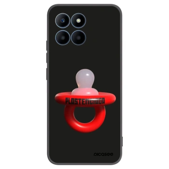 Picasee silikonowe czarne etui na Honor 70 Lite - Le Dudel