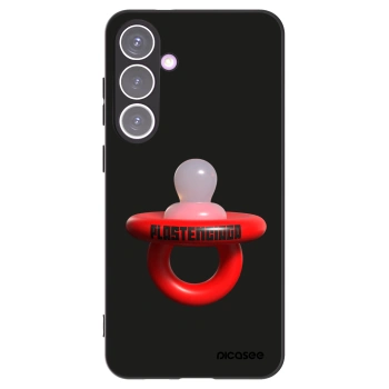 Picasee silikonowe czarne etui na Samsung Galaxy S24+ S926B 5G - Le Dudel