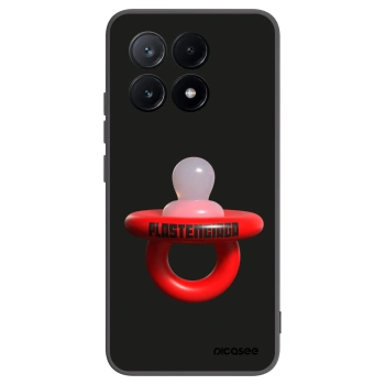Picasee silikonowe czarne etui na Xiaomi Poco X6 Pro - Le Dudel
