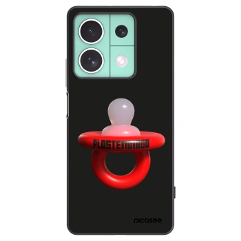 Picasee silikonowe czarne etui na Xiaomi Redmi Note 13 5G - Le Dudel