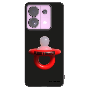 Picasee silikonowe czarne etui na Xiaomi Redmi Note 13 Pro 5G - Le Dudel