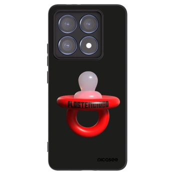 Picasee silikonowe czarne etui na Xiaomi 14T Pro - Le Dudel
