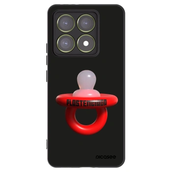 Picasee silikonowe czarne etui na Xiaomi 14T - Le Dudel