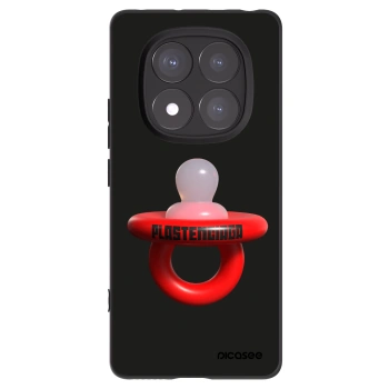 Picasee silikonowe czarne etui na Xiaomi Redmi Note 14 Pro+ 5G - Le Dudel
