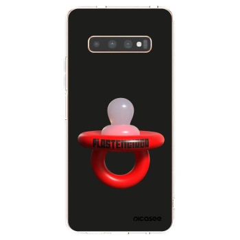 Picasee silikonowe przeźroczyste etui na Samsung Galaxy S10 Plus G975 - Le Dudel