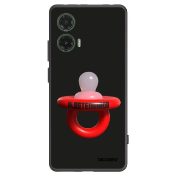 Picasee silikonowe czarne etui na Motorola Moto G35 5G - Le Dudel
