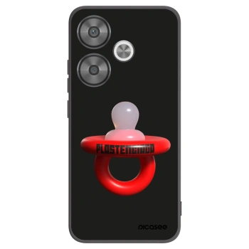 Picasee silikonowe czarne etui na Xiaomi Poco F6 - Le Dudel