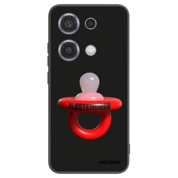 Picasee silikonowe czarne etui na Xiaomi Redmi Note 14S - Le Dudel