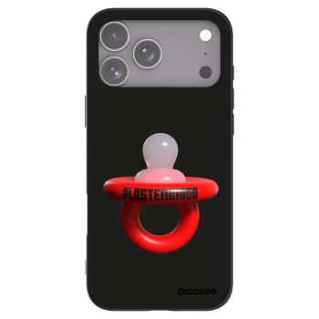 Picasee silikonowe czarne etui na Apple iPhone 17 Pro Max - Le Dudel