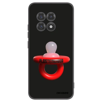 Picasee silikonowe czarne etui na OnePlus 13R 5G - Le Dudel