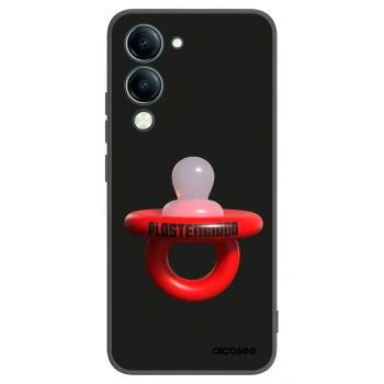 Picasee silikonowe czarne etui na Vivo Y29s 5G - Le Dudel