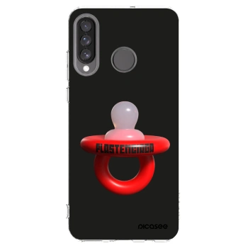 Picasee silikonowe przeźroczyste etui na Huawei P30 Lite - Le Dudel