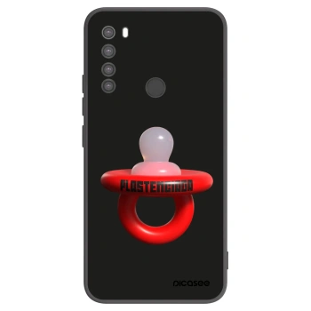 Picasee silikonowe czarne etui na Xiaomi Redmi Note 8 - Le Dudel