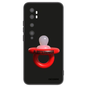 Picasee silikonowe czarne etui na Xiaomi Mi Note 10 (Pro) - Le Dudel