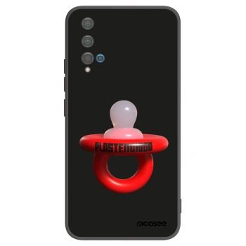 Picasee silikonowe czarne etui na Huawei Nova 5T - Le Dudel