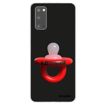 Picasee silikonowe przeźroczyste etui na Samsung Galaxy S20 G980F - Le Dudel