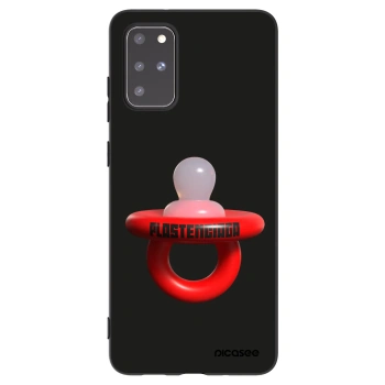 Picasee silikonowe czarne etui na Samsung Galaxy S20+ G985F - Le Dudel
