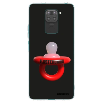 Picasee silikonowe czarne etui na Xiaomi Redmi Note 9 - Le Dudel