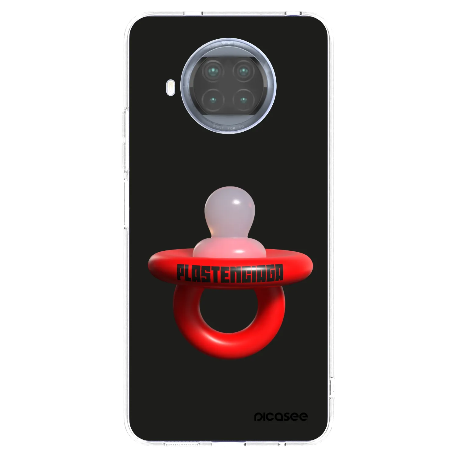 Picasee silikonowe przeźroczyste etui na Xiaomi Mi 10T Lite - Le Dudel