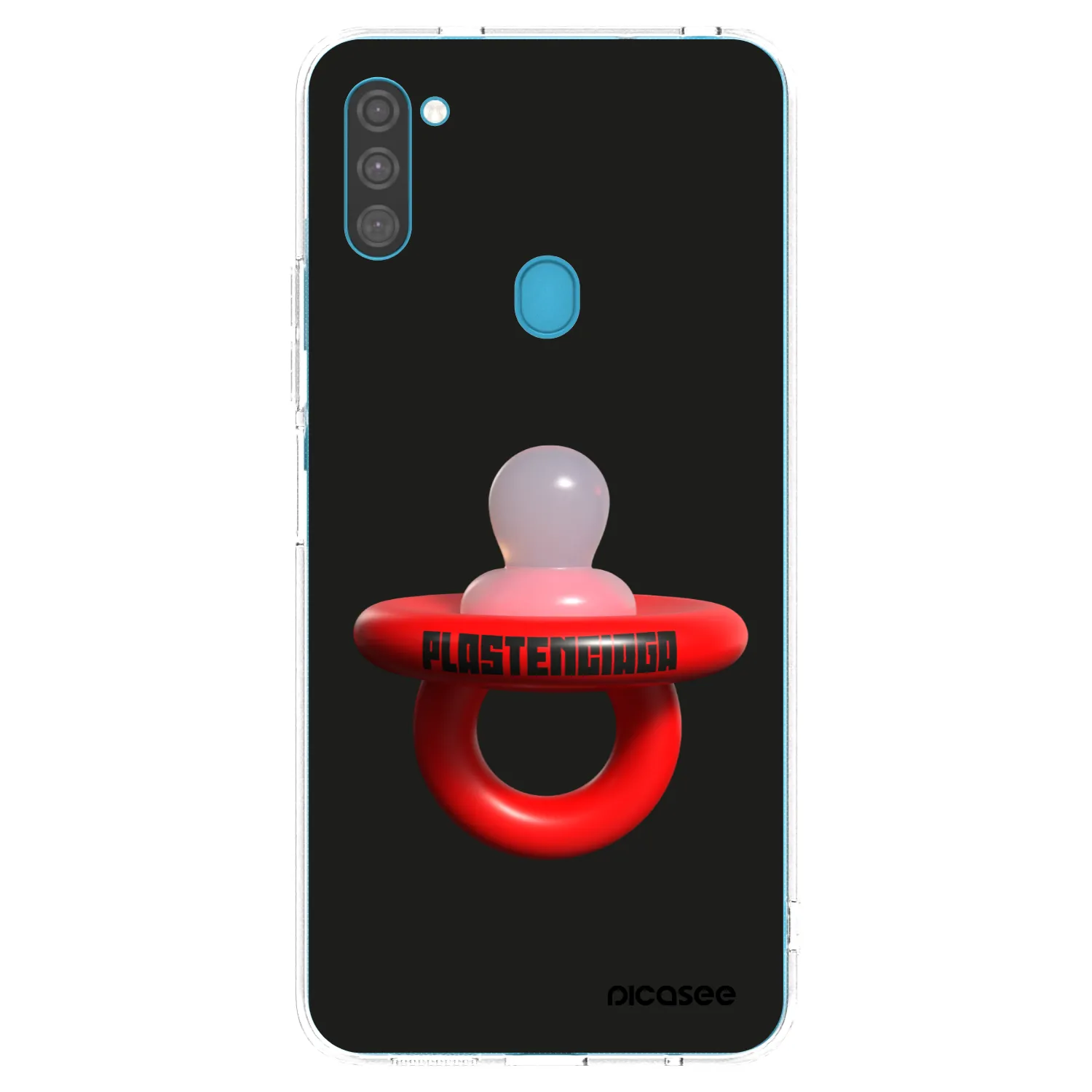 Picasee silikonowe przeźroczyste etui na Samsung Galaxy M11 - Le Dudel