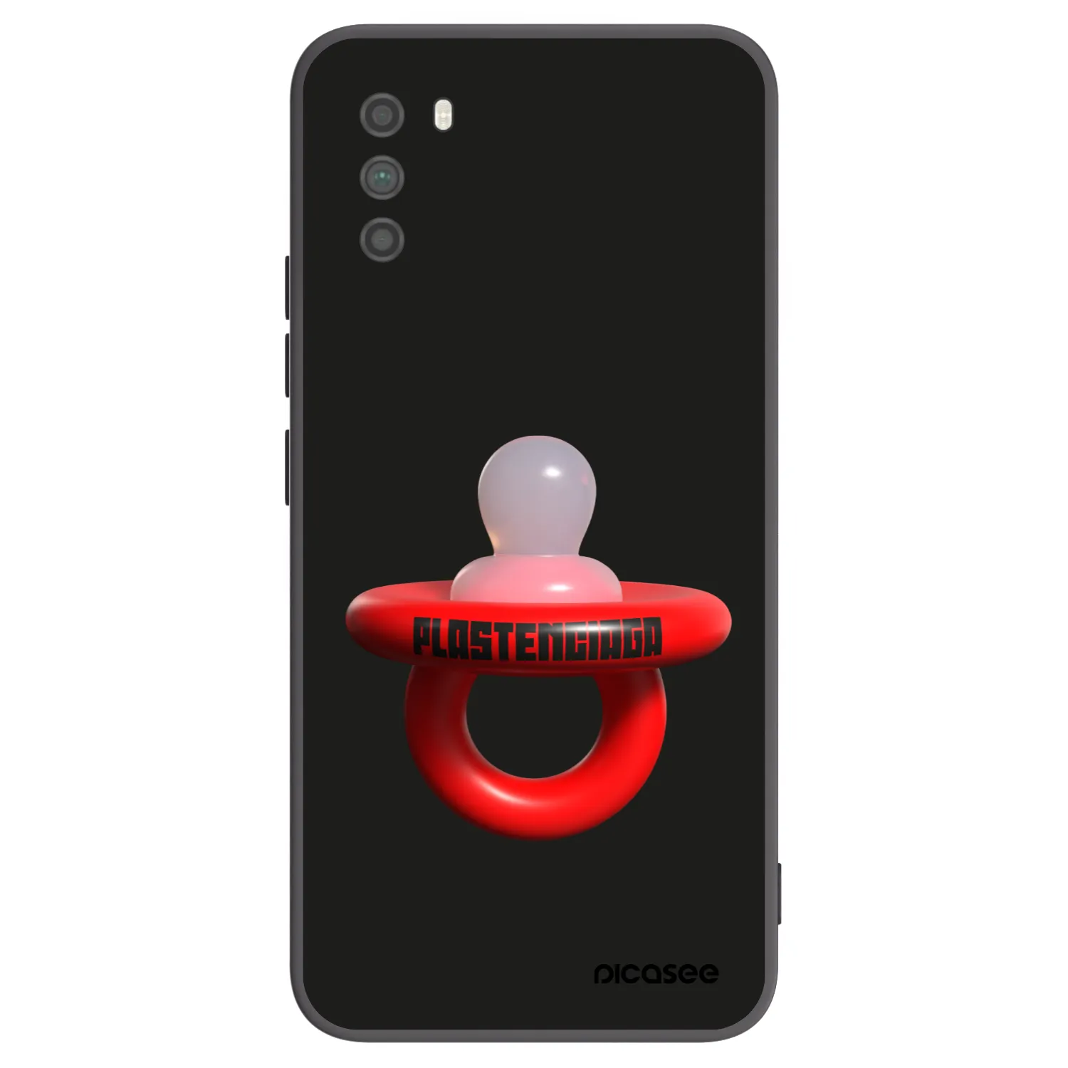 Picasee silikonowe czarne etui na Xiaomi Poco M3 - Le Dudel