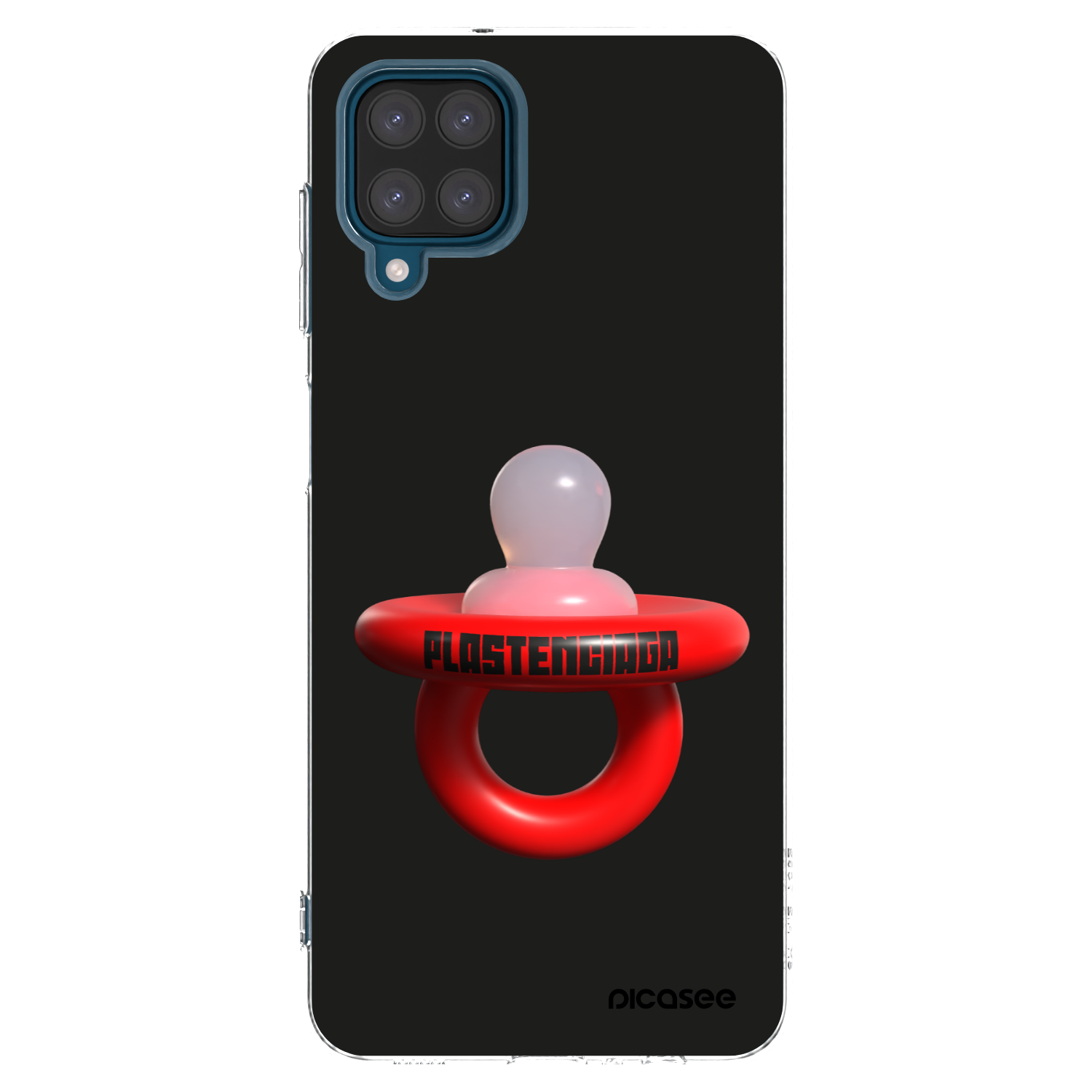 Picasee silikonowe przeźroczyste etui na Samsung Galaxy A12 A125F - Le Dudel