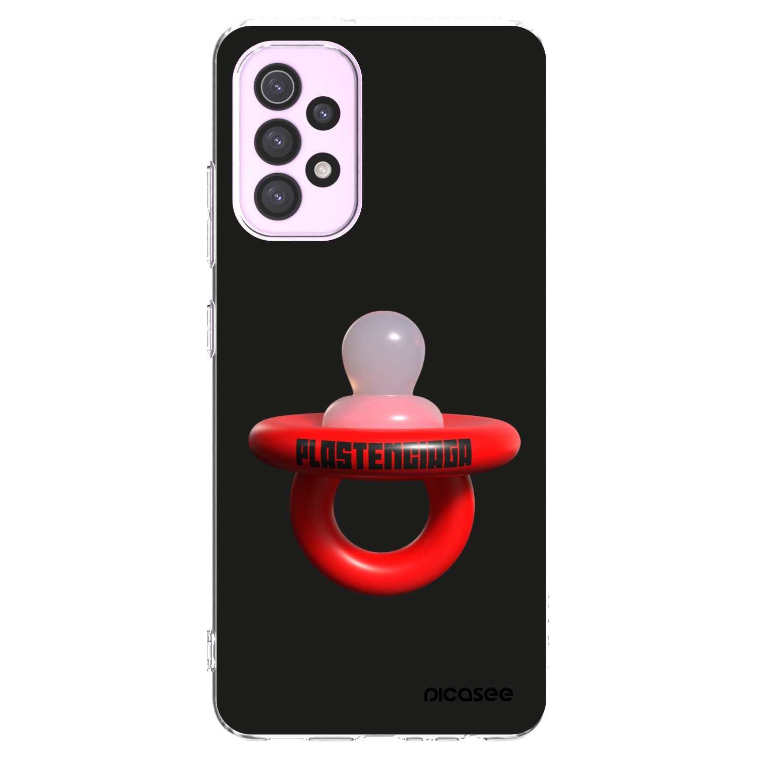 Picasee silikonowe przeźroczyste etui na Samsung Galaxy A32 5G A326B - Le Dudel