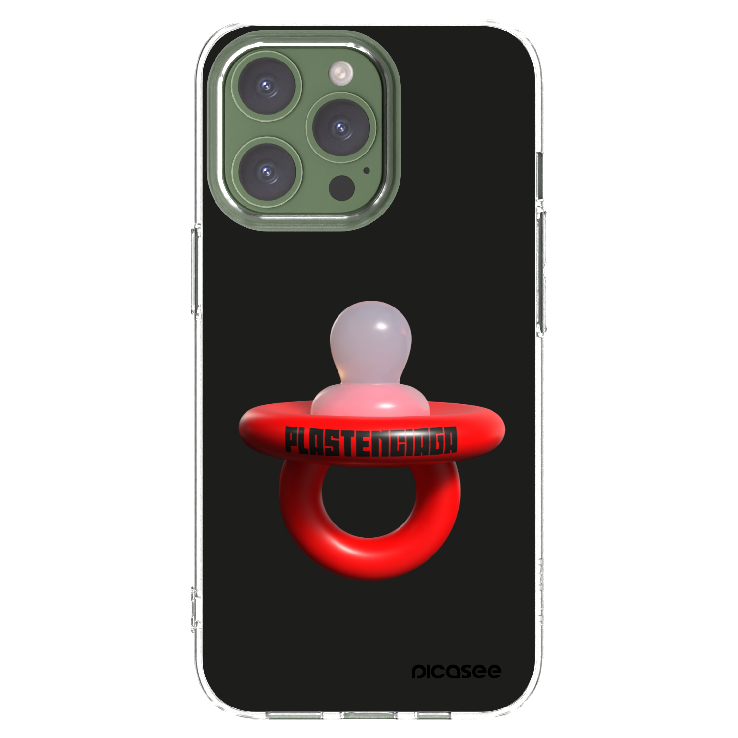 Picasee silikonowe przeźroczyste etui na Apple iPhone 13 Pro - Le Dudel